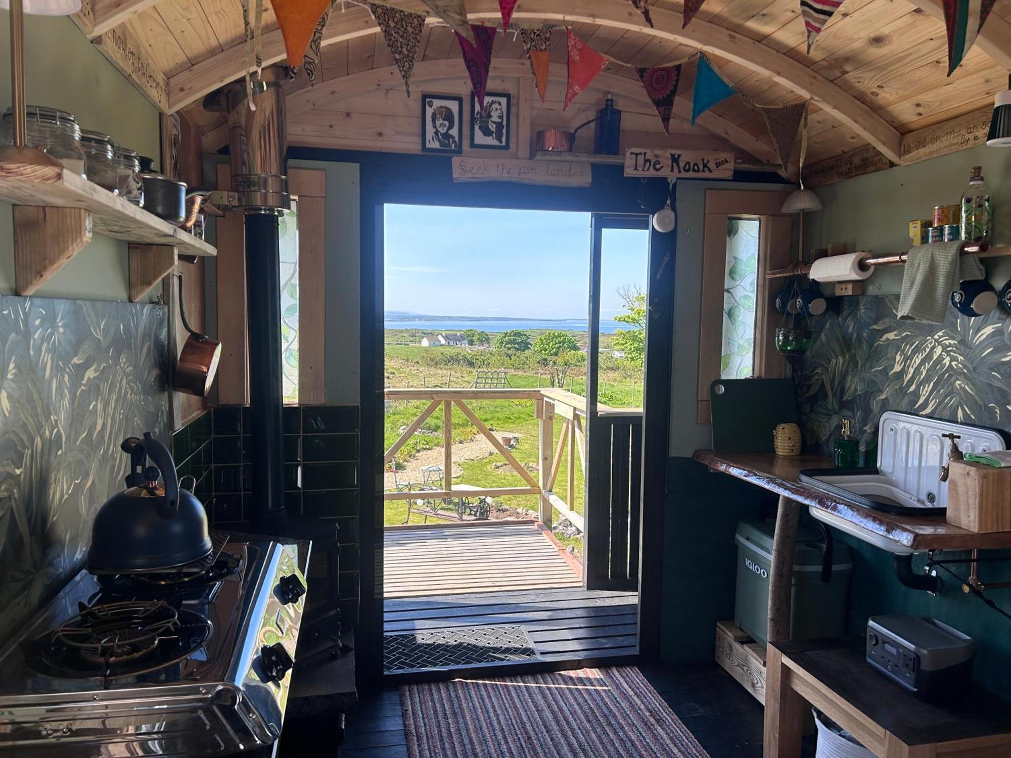 The Creevy Cabin Ballure Exterior photo